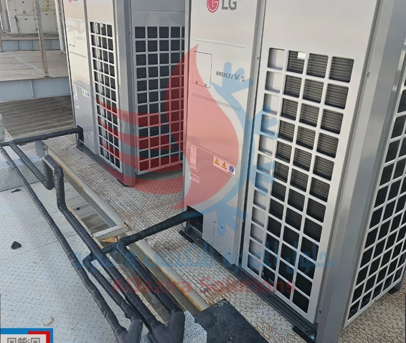 شرح نظام التكييف vrf -vrv